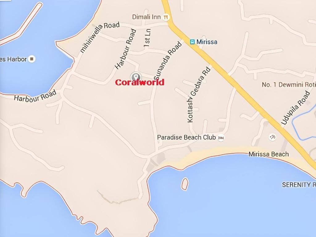 Coralworld Hotel Mirissa Luaran gambar